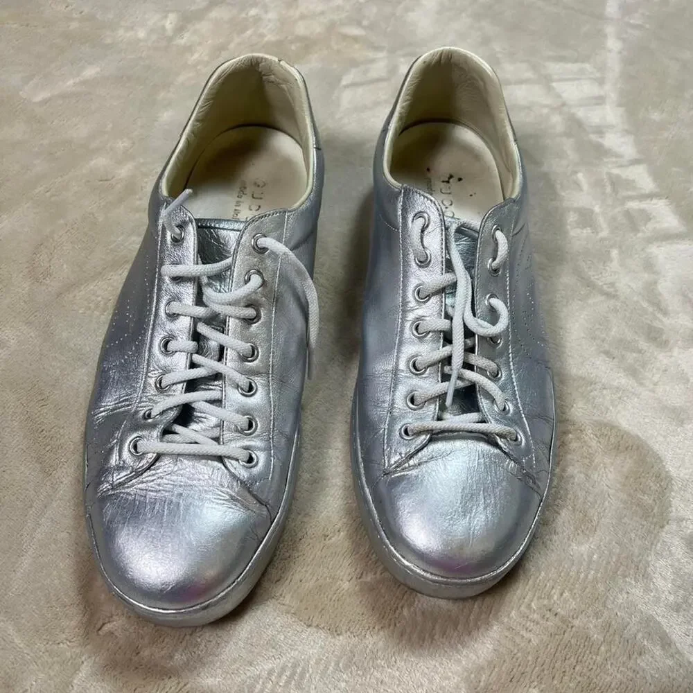Gucci ace metallic